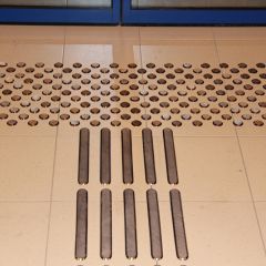 AISI 316L P-PVC R12 guiding strips