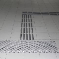 AISI 316L P-PVC R12 guiding strips