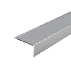 ALH1 PVC R10 elox C-0 perfil de escalera de aluminio