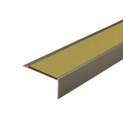 ALH1 PVC R10 elox C-33 stair nosing made of aluminium