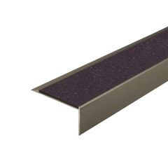 ALH1 PVC R10 elox C-33 stair nosing made of aluminium