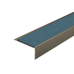 ALH1 PVC R10 elox C-33 stair nosing made of aluminium