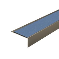 ALH1 PVC R12 elox C-33 stair nosing made of aluminium