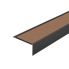 ALH1 PVC R10 elox C-34 stair nosing made of aluminium