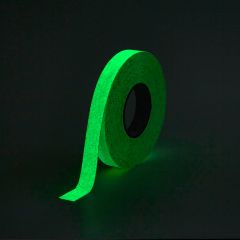 Glowing in the dark anti-slip tape