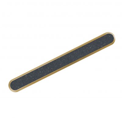 MS P-PVC R12 guiding strip made of brass