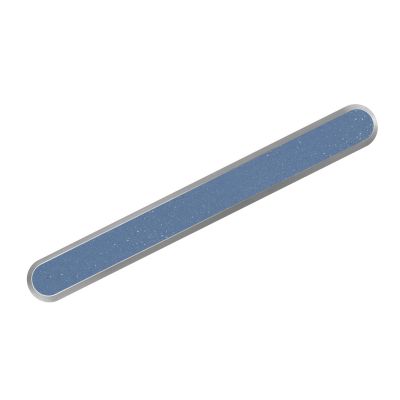 AISI 316L P-PVC R11 guiding strip made of stainless steel