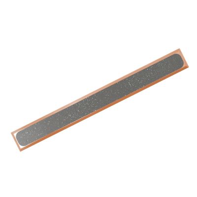 BR H P-PVC R12 guiding strip made of bronze