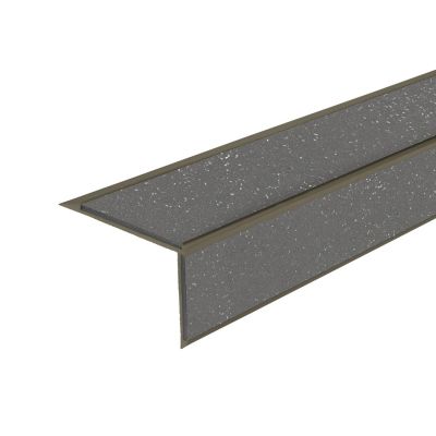 ALH2 PVC R12 anodizado perfil de escalera de aluminio C-33