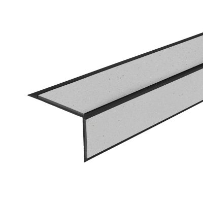 ALH2 PVC R10 elox C-35 stair nosing made of aluminium