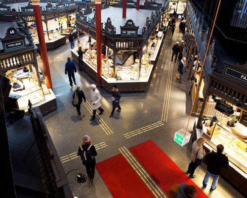 OBCHODNÉ CENTRUM UPPSALA, ŠVÉDSKO