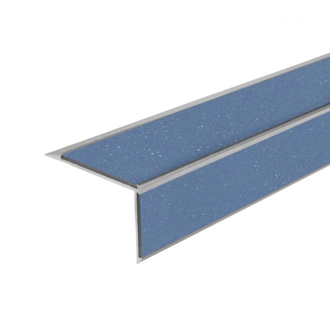 ALH2 PVC R11 elox C-0 Treppenkanten aus Aluminium