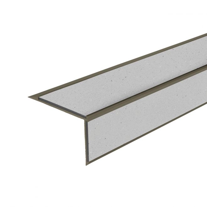 ALH2 PVC R10 elox C-33 stair nosing made of aluminium